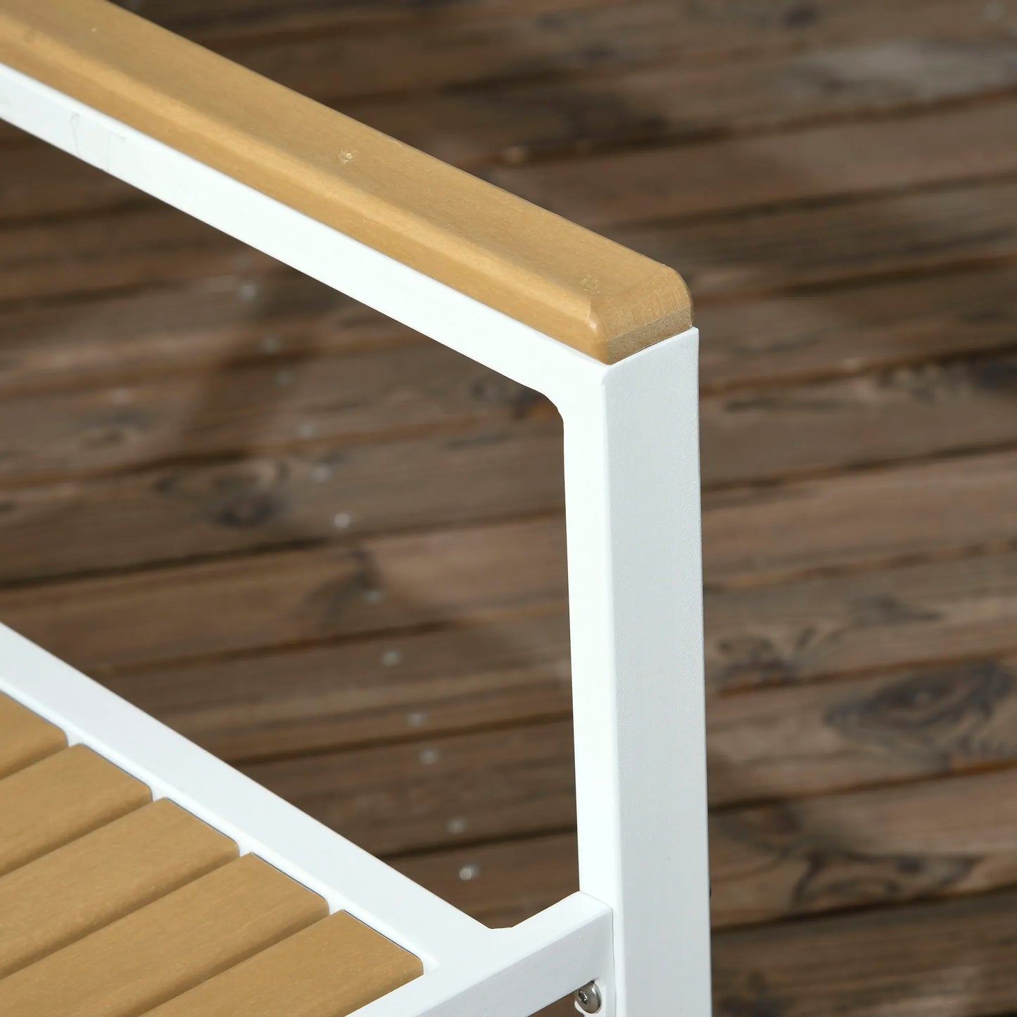 Aluminum Patio Dining Set For Four With Umbrella Hole