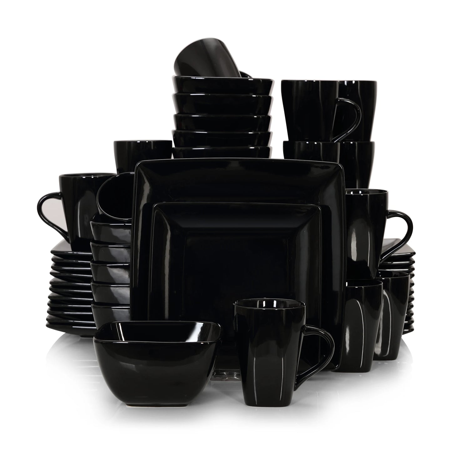 MALACASA SOHO Ceramic Porcelain Dinnerware Set
