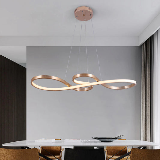 GreeLustr Acrylic Pendant Chandelier Dimmable LED Lamp