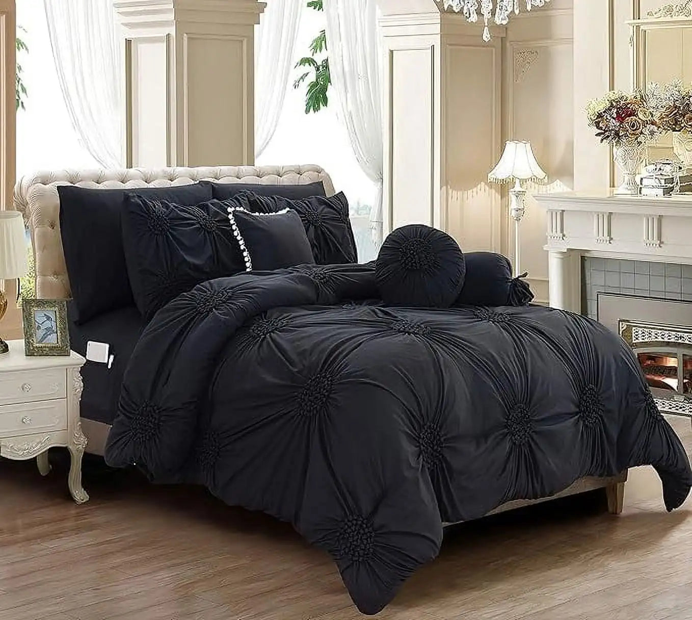 Ultra Soft Sunflower Bedding Set With Comforter And Pillows