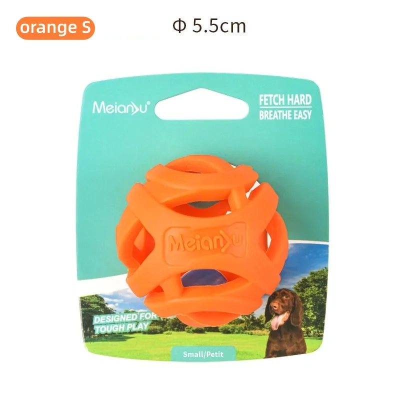 Floating Dog Chew Ball Rubber Toy For Water Play
