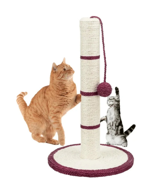 Cat Scratching Post Sisal With Jute Rope Ball