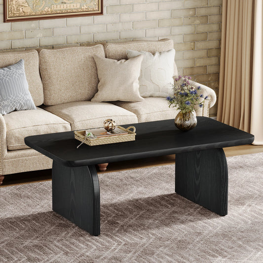 Tribesigns Farmhouse Coffee Table Engineered Wood
