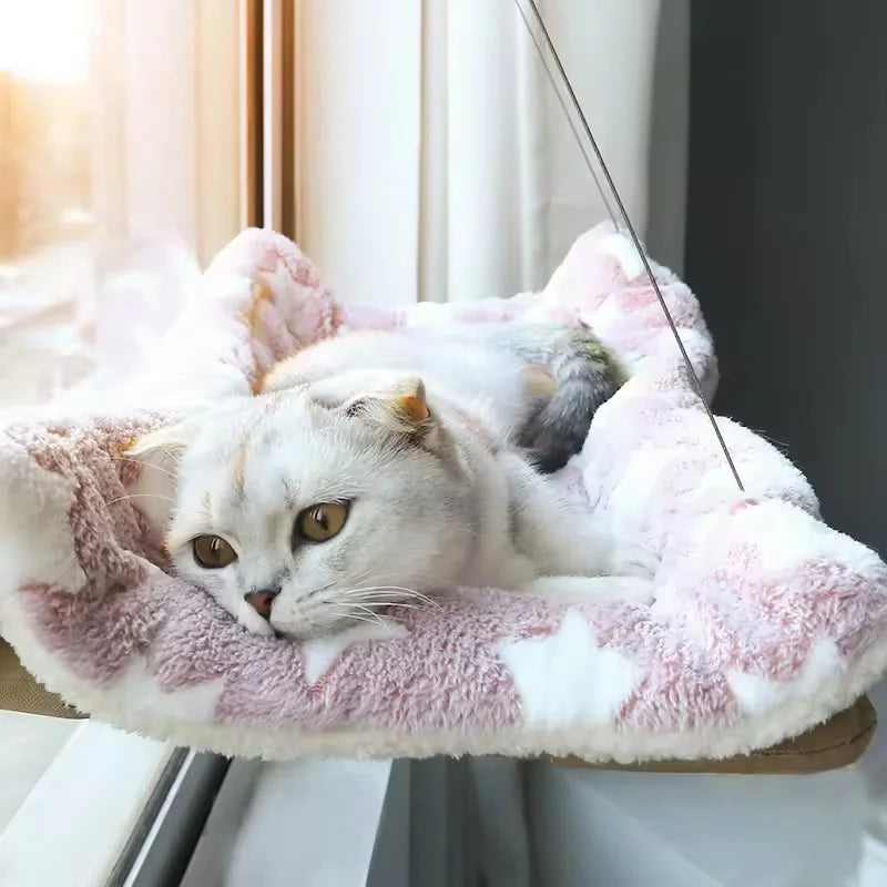 Winter Cat Window Hammock Bed With Suction Cups All Seasons