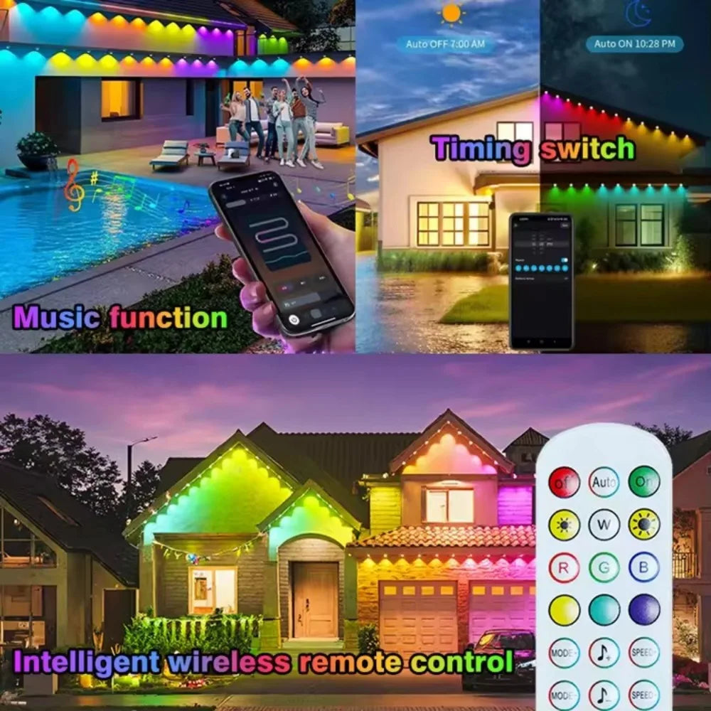 MIMIRGB Smart Outdoor Lights With App Control IP67