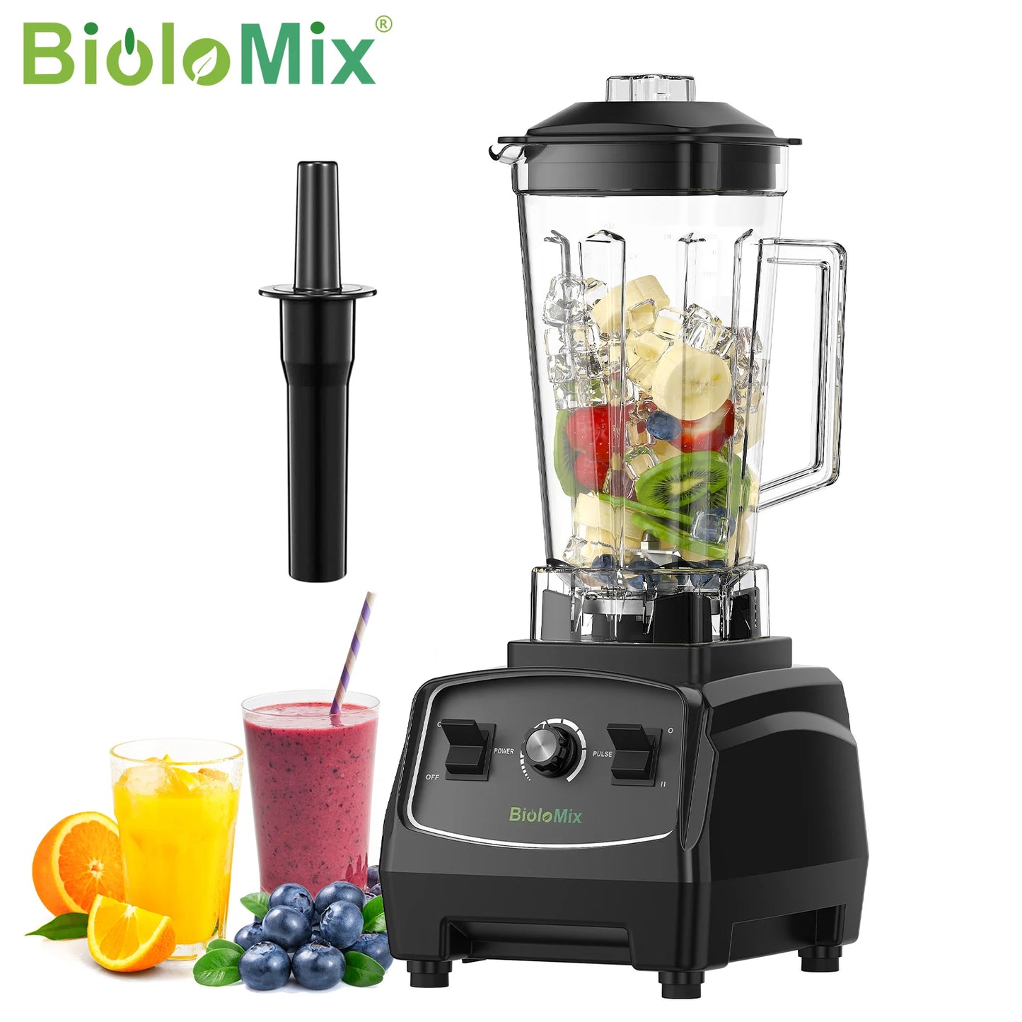 Biolomix Heavy Duty Blender Mixer Juicer Smoothies