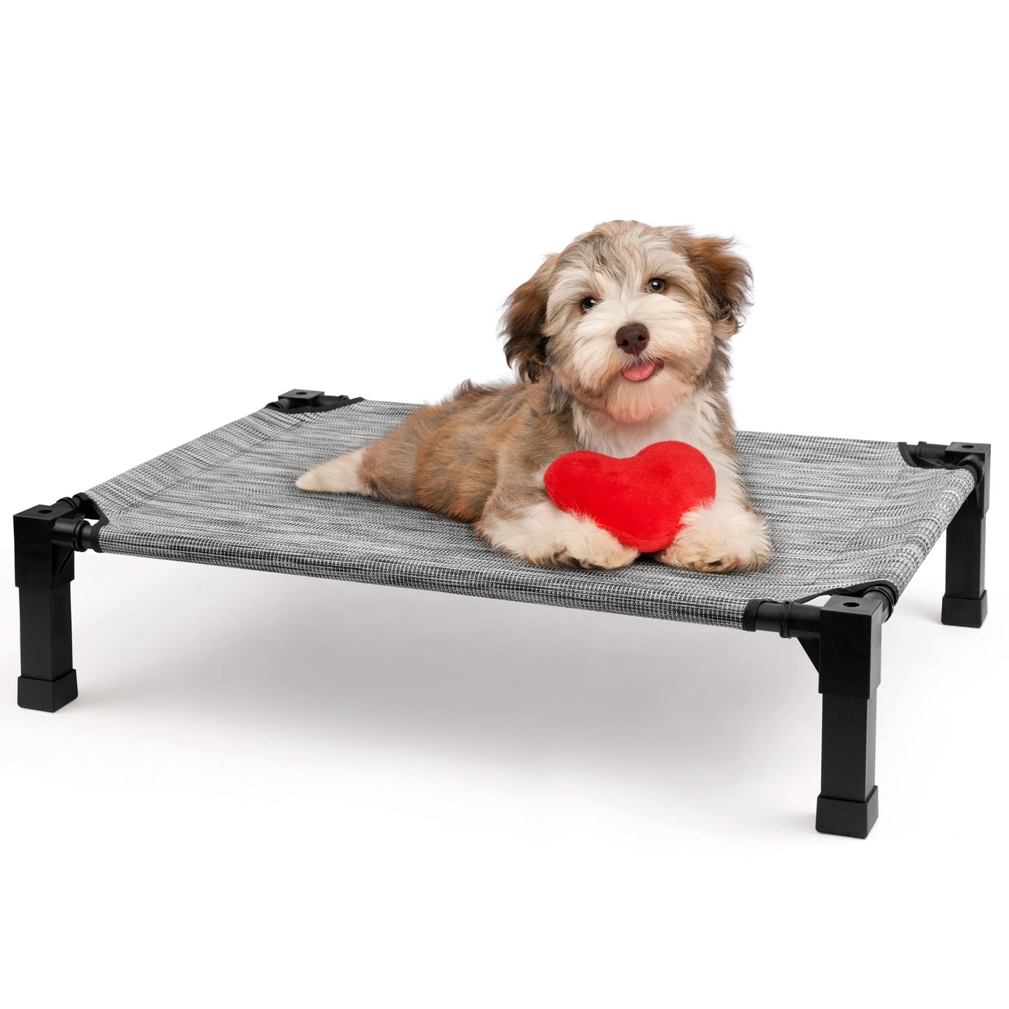 Elevated Cooling Dog Bed With Chew Proof Mesh