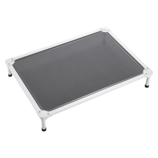 SucceBuy Elevated Dog Bed With Aluminum Frame For Large Dogs