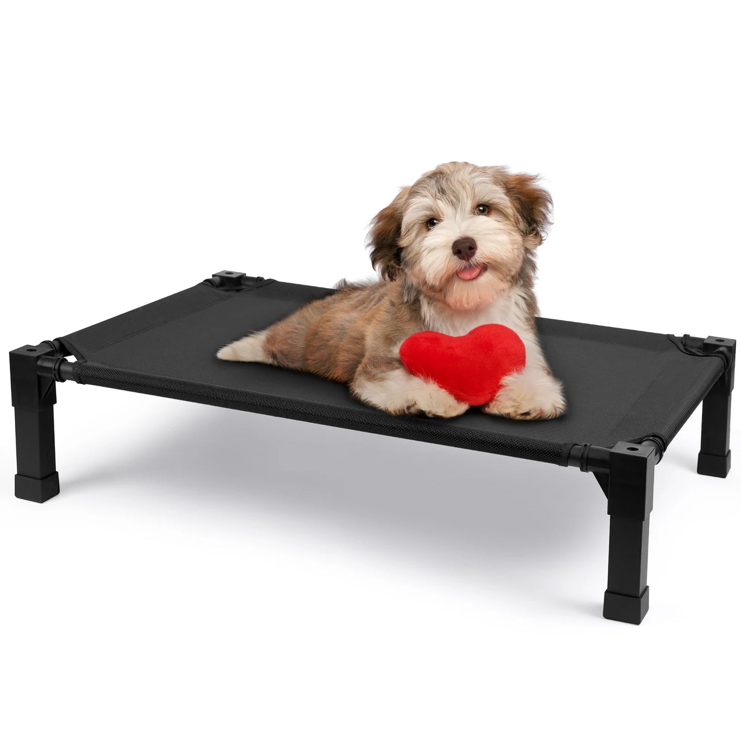 Elevated Cooling Dog Bed With Chew Proof Mesh