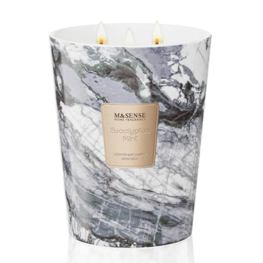 Scented 3-Wick Jar Candle For Home Decor