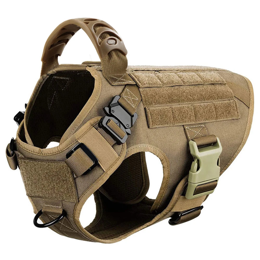 Dog Harness And Leash Set For German Shepherd Malinois