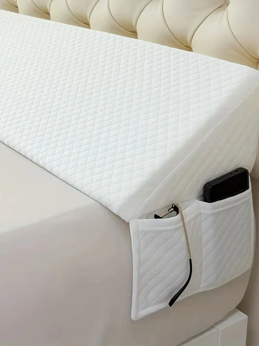 Bed Wedge Pillow Adjustable Memory Foam Snoring Alignment