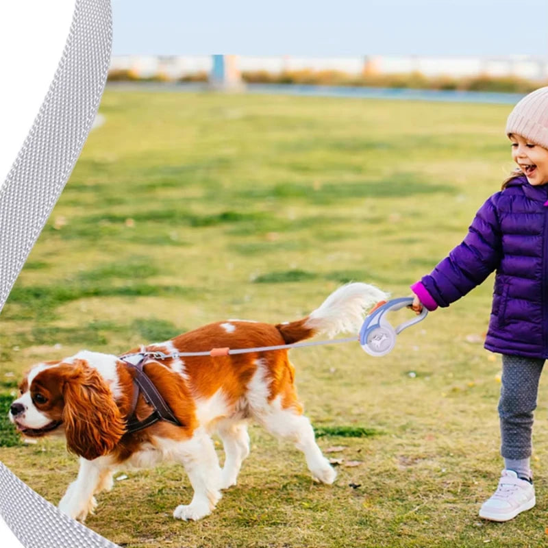 Automatic Extendable Dog Leash With Comfort Handle