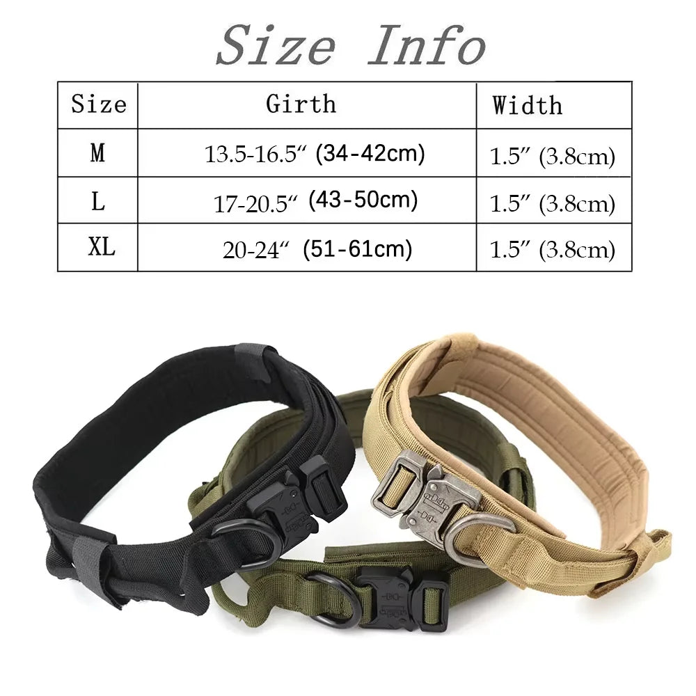 Dog Training Collar Leash Set With Control Handle