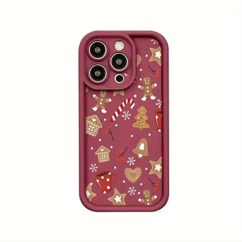 AOZILIN Cute Christmas Pattern Phone Case For iPhone
