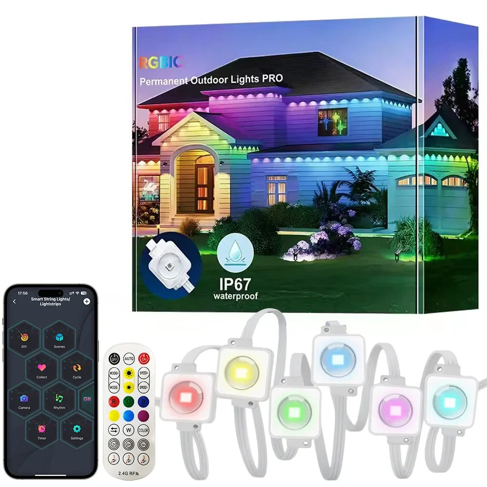 MIMIRGB Smart Outdoor Lights With App Control IP67