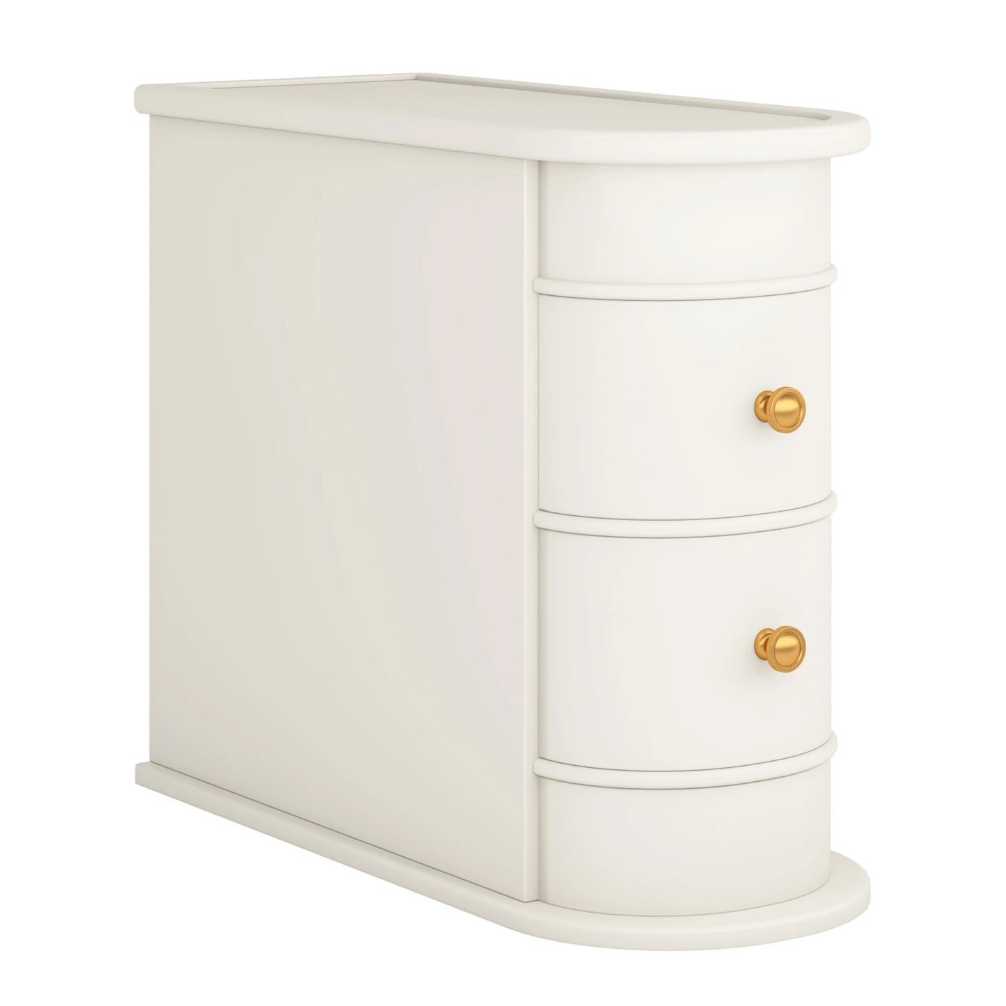 Tribesigns Solid Wood End Table With Drawer Nightstand