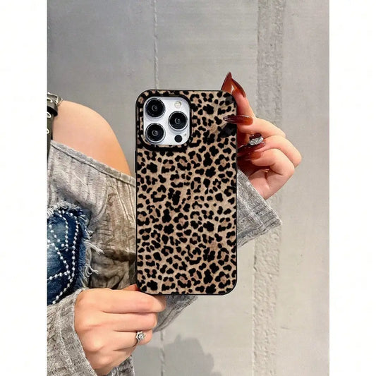 CHUBAN Leopard Print Anti-Drop Phone Case for iPhone Pro Max