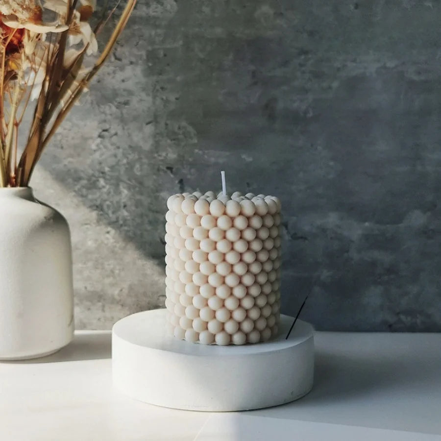 Nordic Bubble Cube Scented Soy Wax Aromatherapy Candle