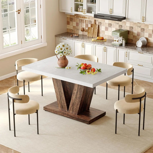 LITTLE TREE Modern Dining Table For Four