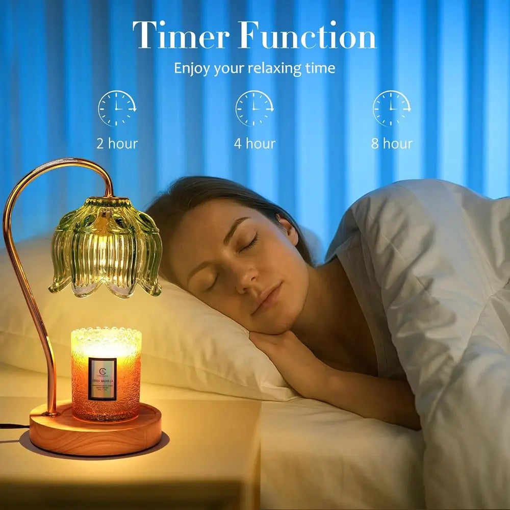 Candle Warmer Lamp With Timer And Dimmer For Jar Candles