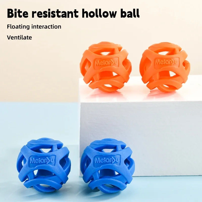 Floating Dog Chew Ball Rubber Toy For Water Play