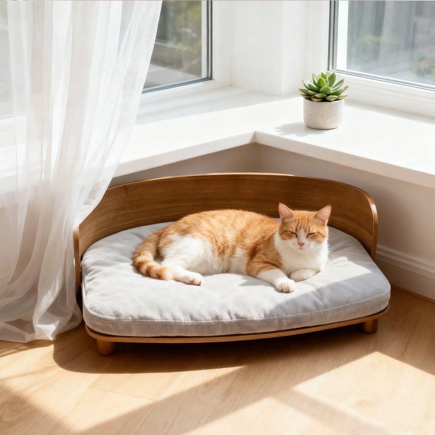 BORWART CN Elevated Pet Sofa Bed For Dogs And Cats