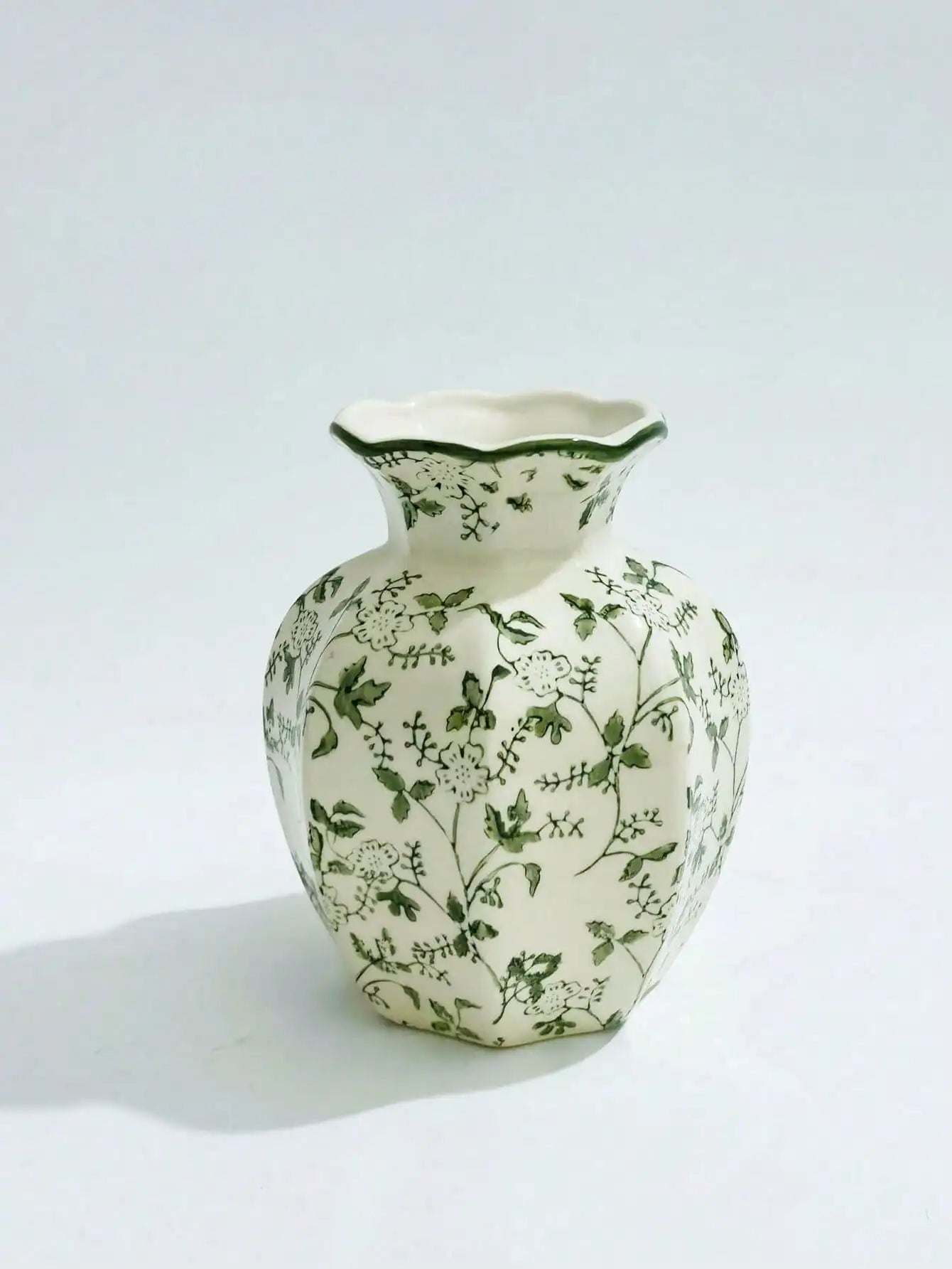 Porcelain Vase Chinese Retro Flower Decor Living Room