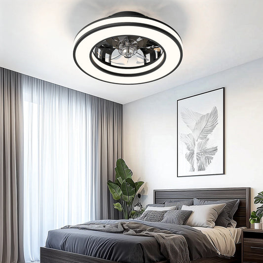 STANBOW LED Ceiling Fan Light With Remote Dimming