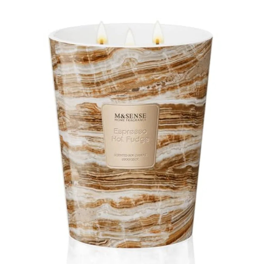Scented 3-Wick Jar Candle For Home Decor