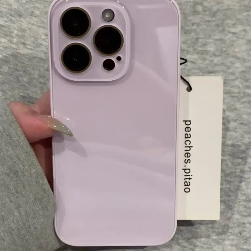 Tempered Glass Camera Protection Case For iPhone MagSafe