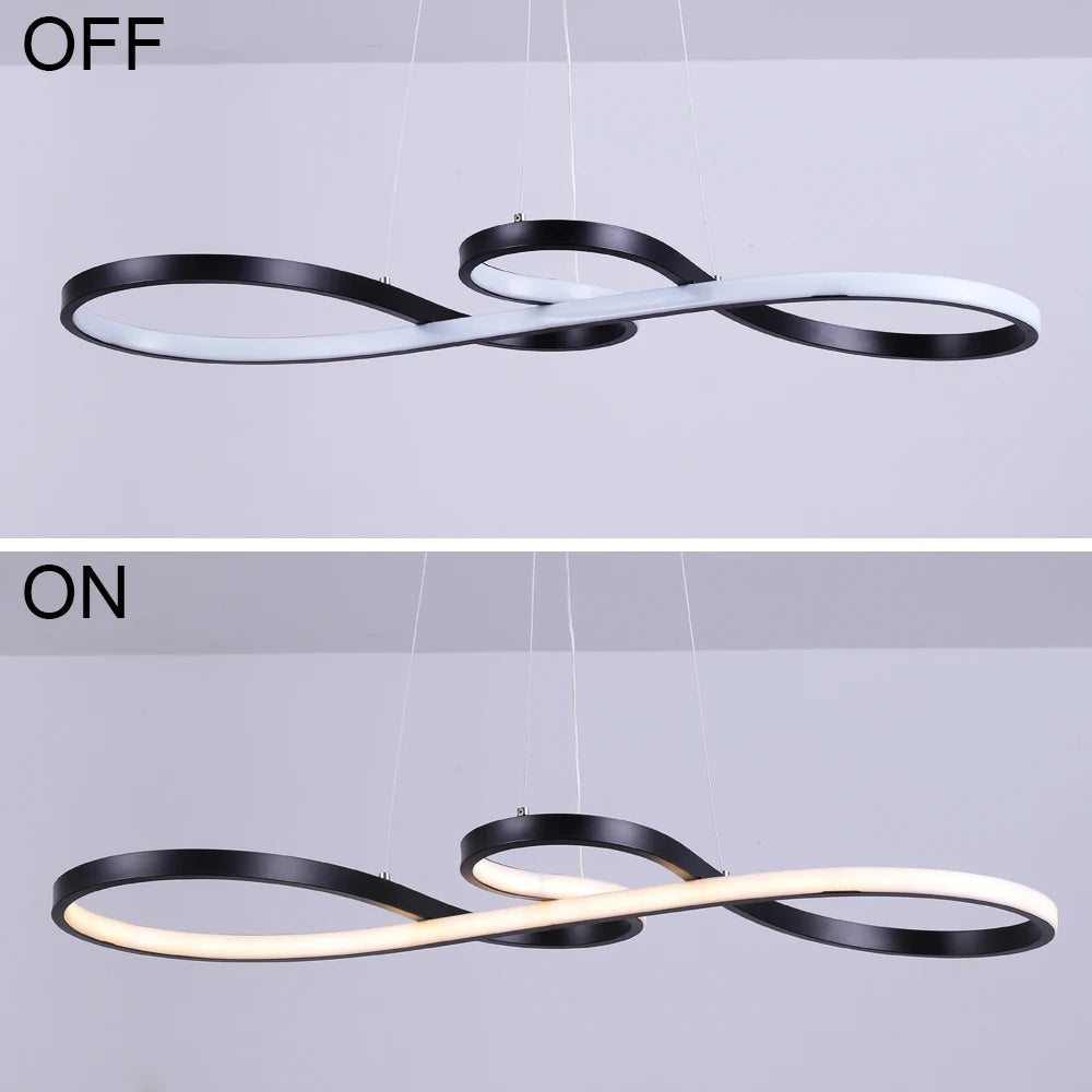 GreeLustr Acrylic Pendant Chandelier Dimmable LED Lamp