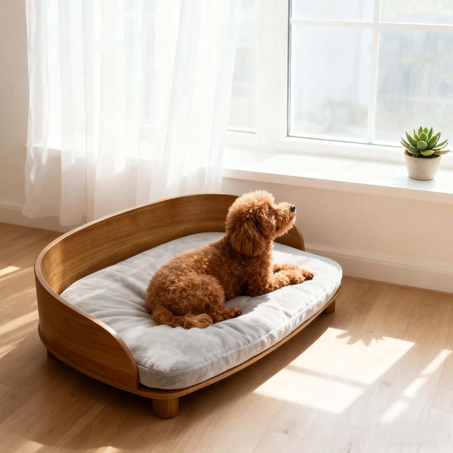 BORWART CN Elevated Pet Sofa Bed For Dogs And Cats