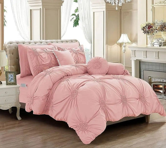 Ultra Soft Sunflower Bedding Set With Comforter And Pillows