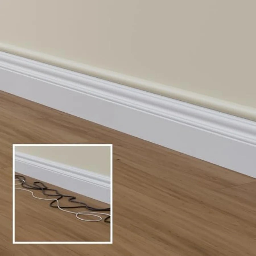 Patented Half Round TV Cord Hider Cable Concealer