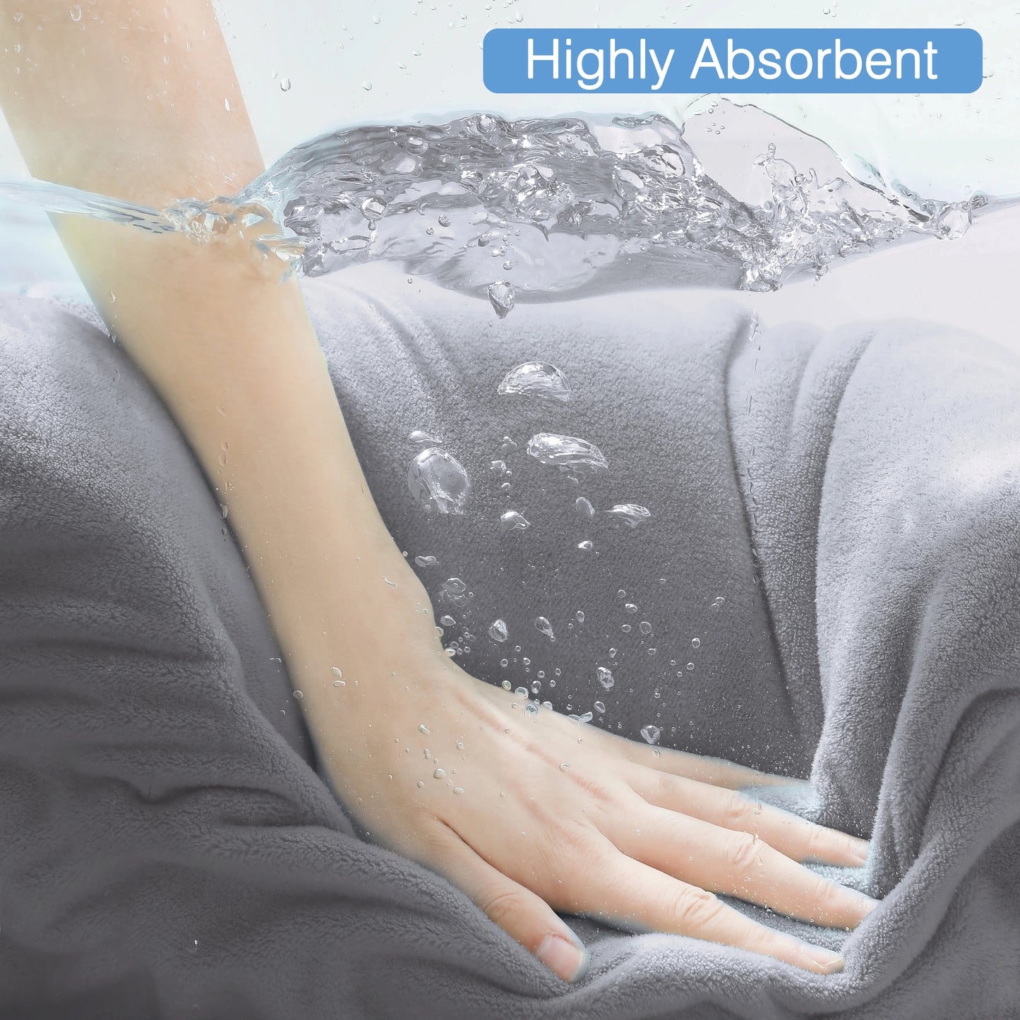 Belista Soft Absorbent Bath Towels Set Quick Dry