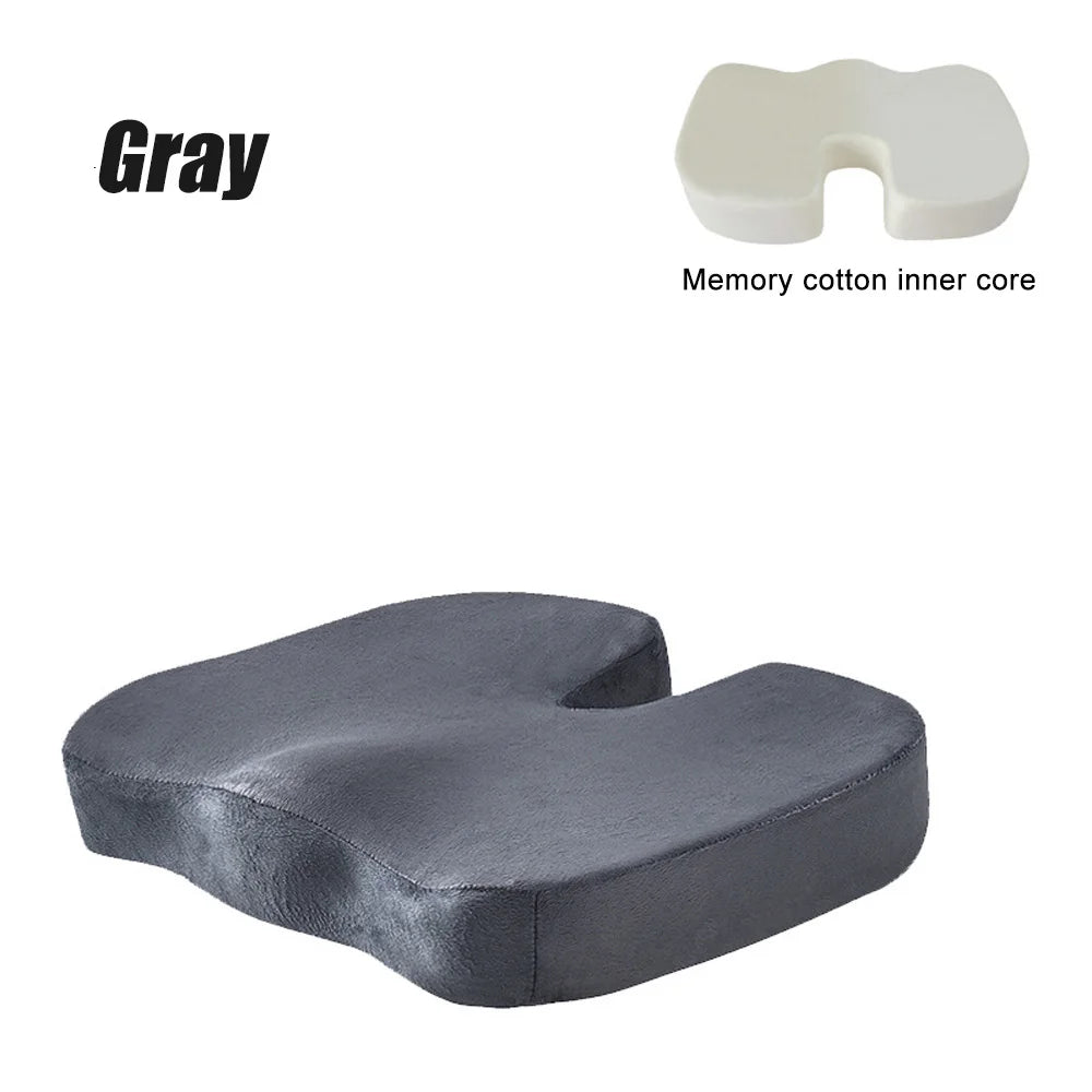 DIAMRI CN Ergonomic Travel Seat Pillow U Shape Memory Foam