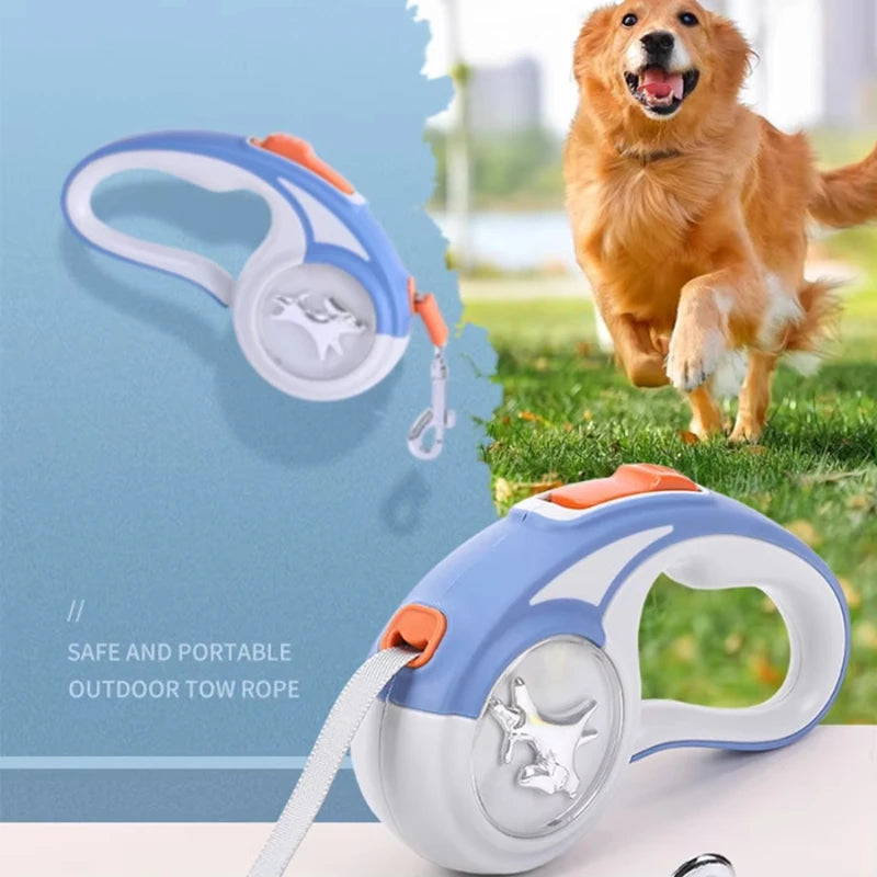 Automatic Extendable Dog Leash With Comfort Handle