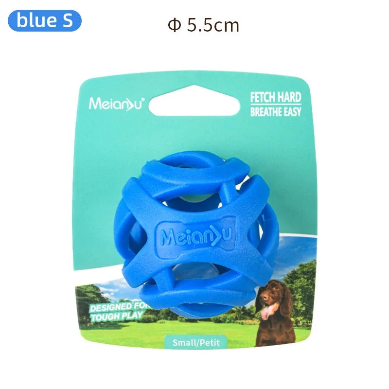Floating Dog Chew Ball Rubber Toy For Water Play