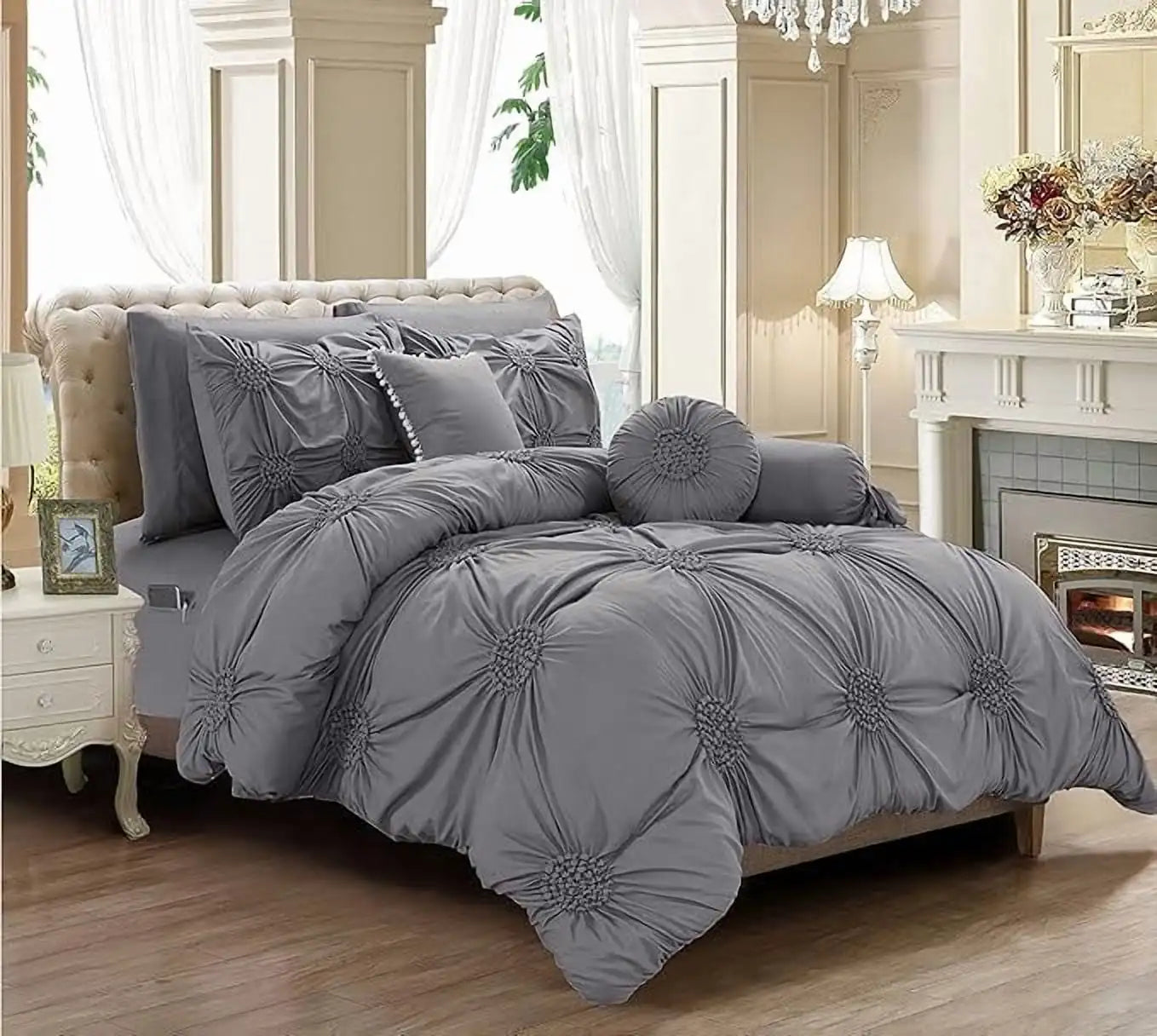 Ultra Soft Sunflower Bedding Set With Comforter And Pillows