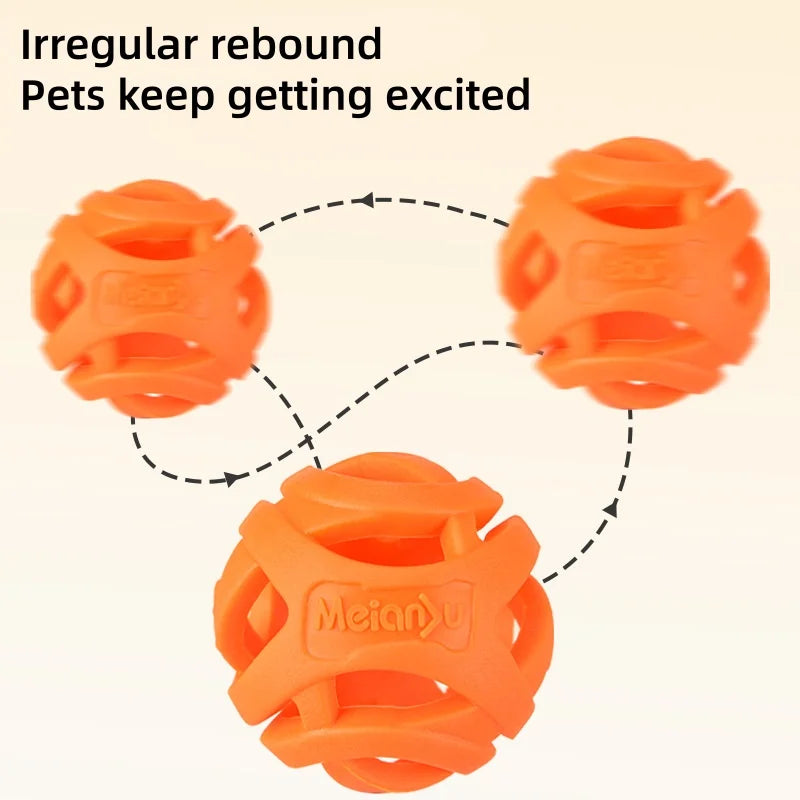 Floating Dog Chew Ball Rubber Toy For Water Play