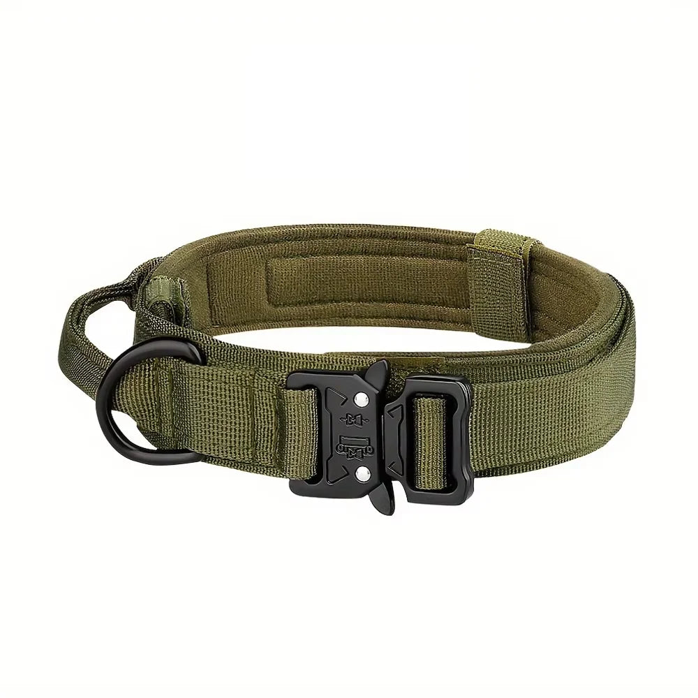 Adjustable Nylon Dog Training Collar And Leash With Handle