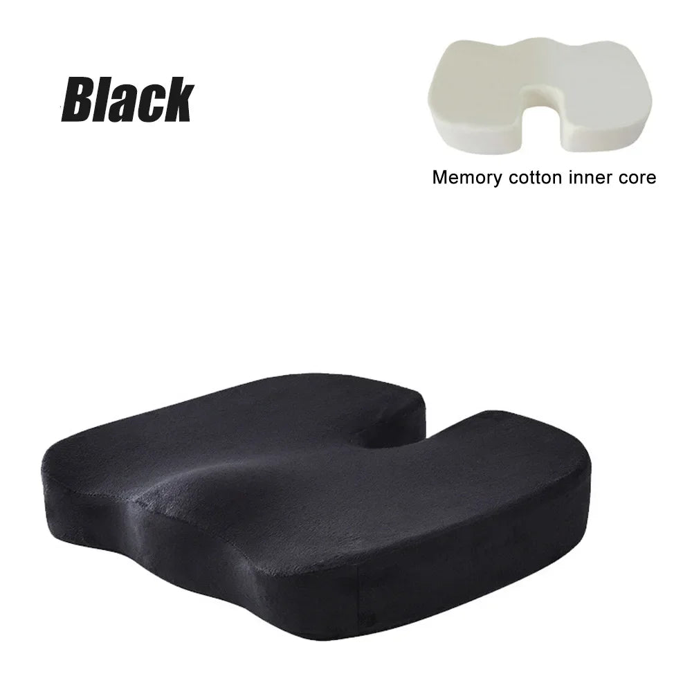 DIAMRI CN Ergonomic Travel Seat Pillow U Shape Memory Foam