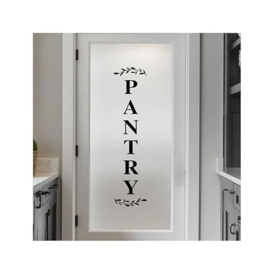 Pantry Door Decal Vinyl Kitchen Sticker Farmhouse Sign