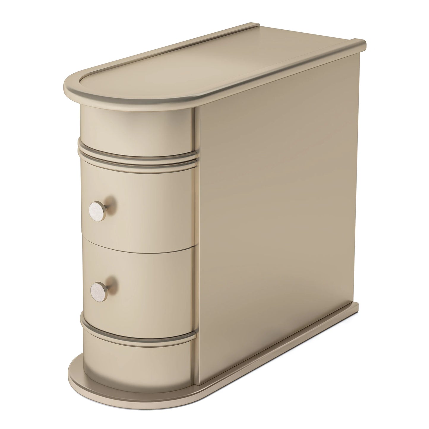 Tribesigns Solid Wood End Table With Drawer Nightstand