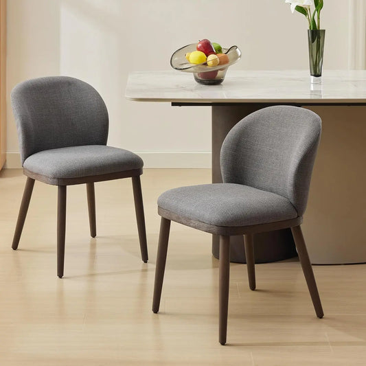 HiMISS Modern Upholstered Dining Chairs Set of 2