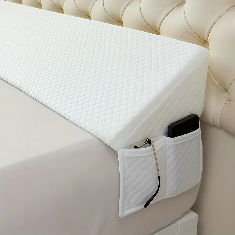 Bed Wedge Pillow Adjustable Memory Foam Snoring Alignment