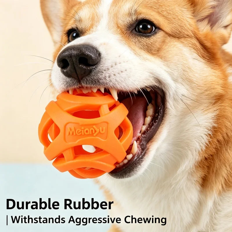 Floating Dog Chew Ball Rubber Toy For Water Play