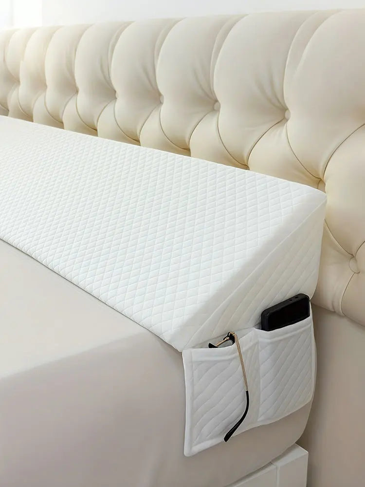 Bed Wedge Pillow Adjustable Memory Foam Snoring Alignment