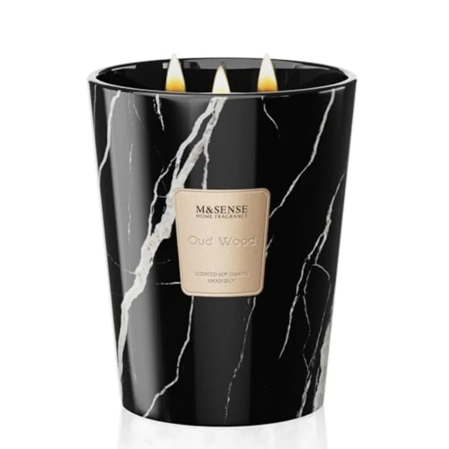 Scented 3-Wick Jar Candle For Home Decor